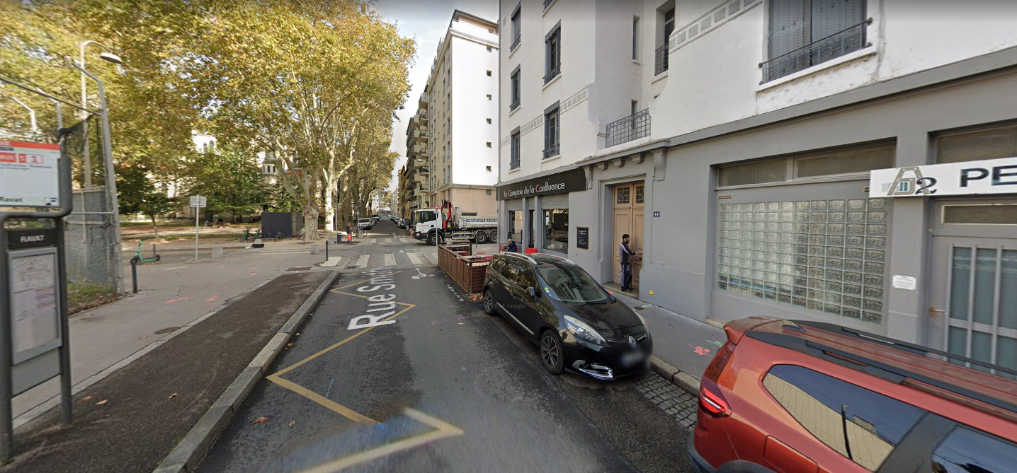 Rue du local d'AJ2 Permanence Emploi au 41 rue Smith, Lyon
